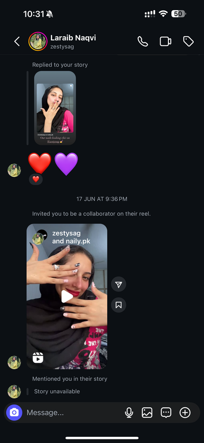 Customer testimonial