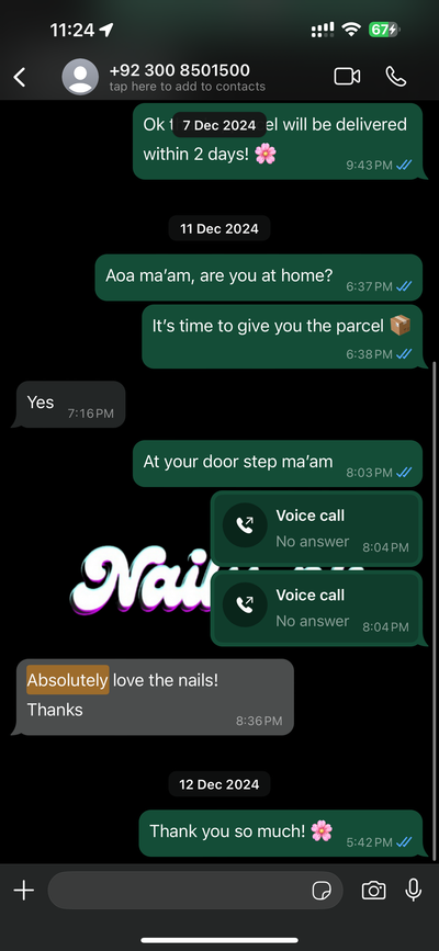 Customer testimonial